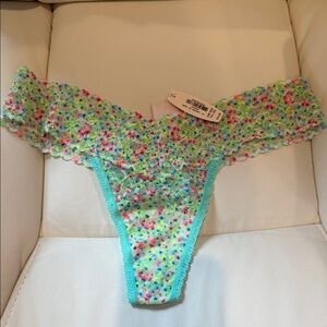 Victoria's Secret Multicolor Lace Thong